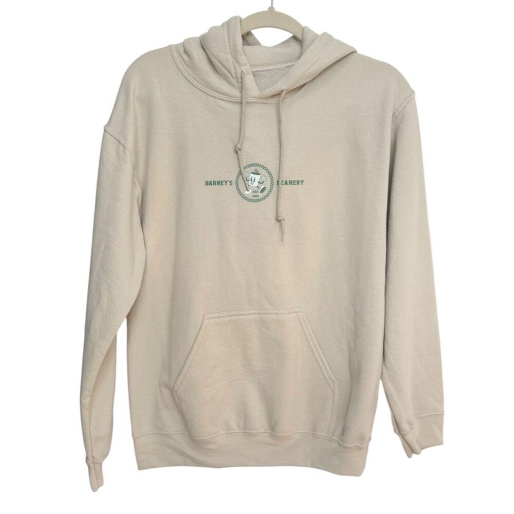 Barney’s Beanery Gildan Retro Style Graphic Hoodie Sweatshirt. Small. NEW.